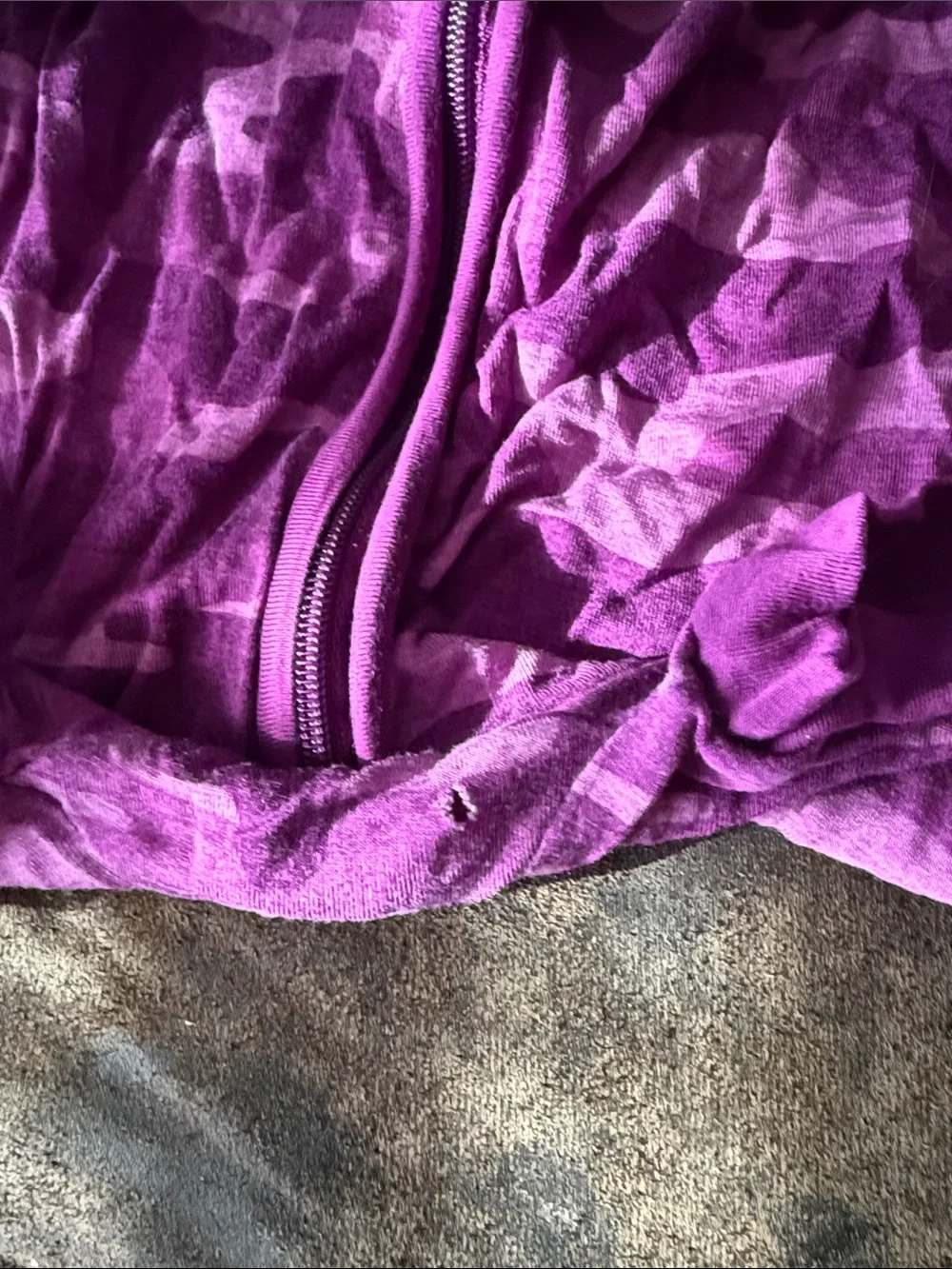 Little Sleepies Berry Camo Shortie Zippy